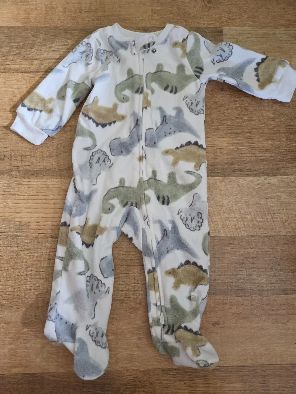 Carter's Zipper Footie Lot Cotton and Fleece